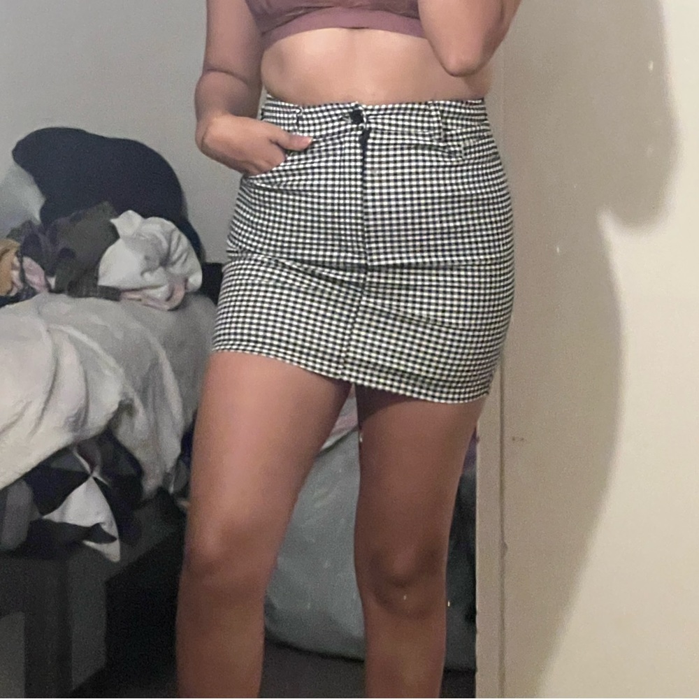Plaid skirt